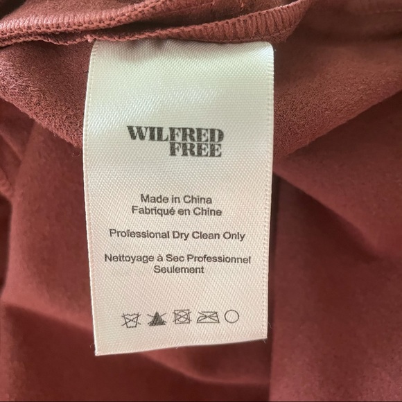 Artizia Wilfred Free Nori Faux Suede Sienna Dress - Picture 6 of 6